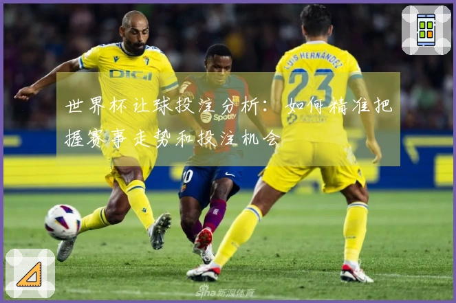 世界杯让球投注分析：如何精准把握赛事走势和投注机会